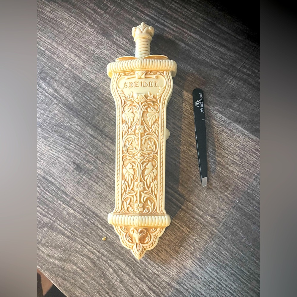 RARE Find Speidel Celluloid Templar watch band case box 8inches from 1930’s